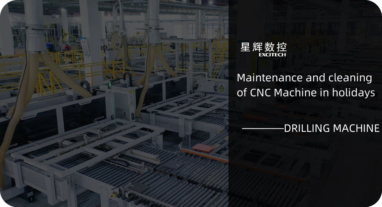 Tatillerde CNC Delme makinesinin bakımı ve temizliği.